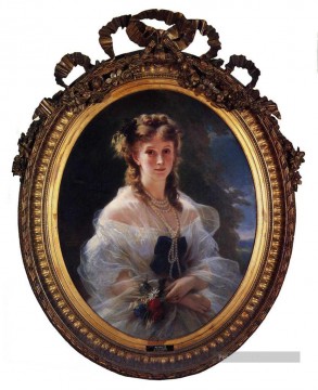  Sophie Peintre - Princesse Sophie Troubetskoi Duchesse de Morny portrait royauté Franz Xaver Winterhalter